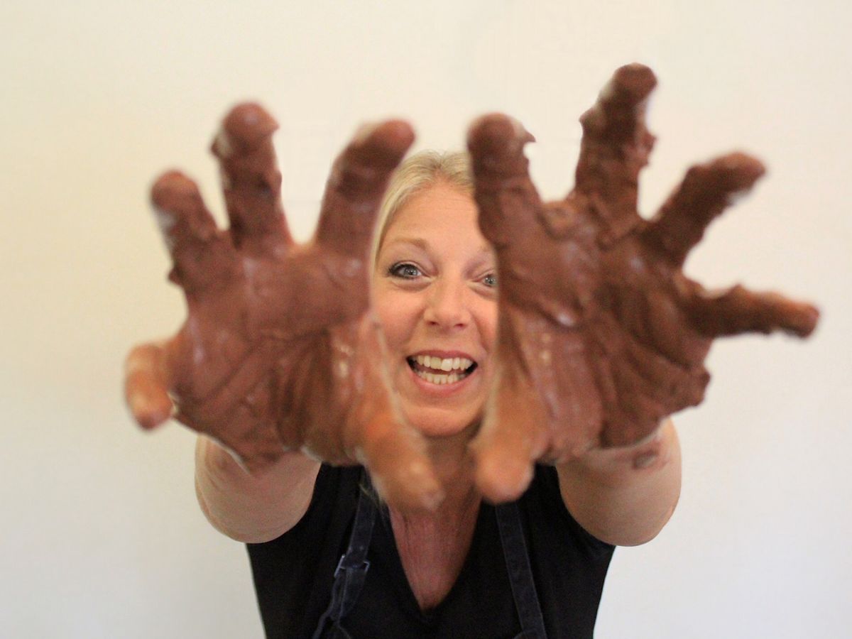 Adult Try It Pottery ClassOne 3 hour Class, Blue Apple Studio Dec.6