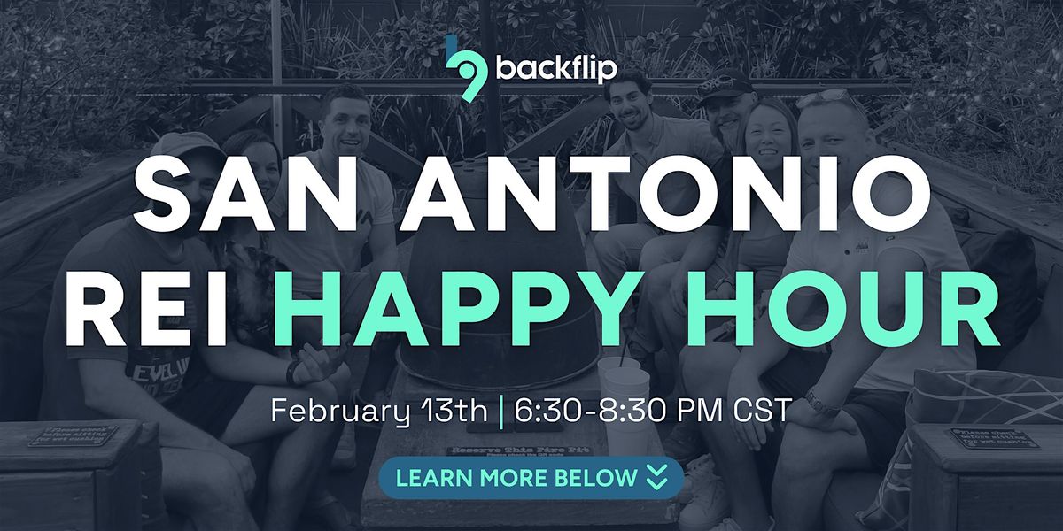 San Antonio Real Estate Investor Happy Hour, The Happy Monk, San
