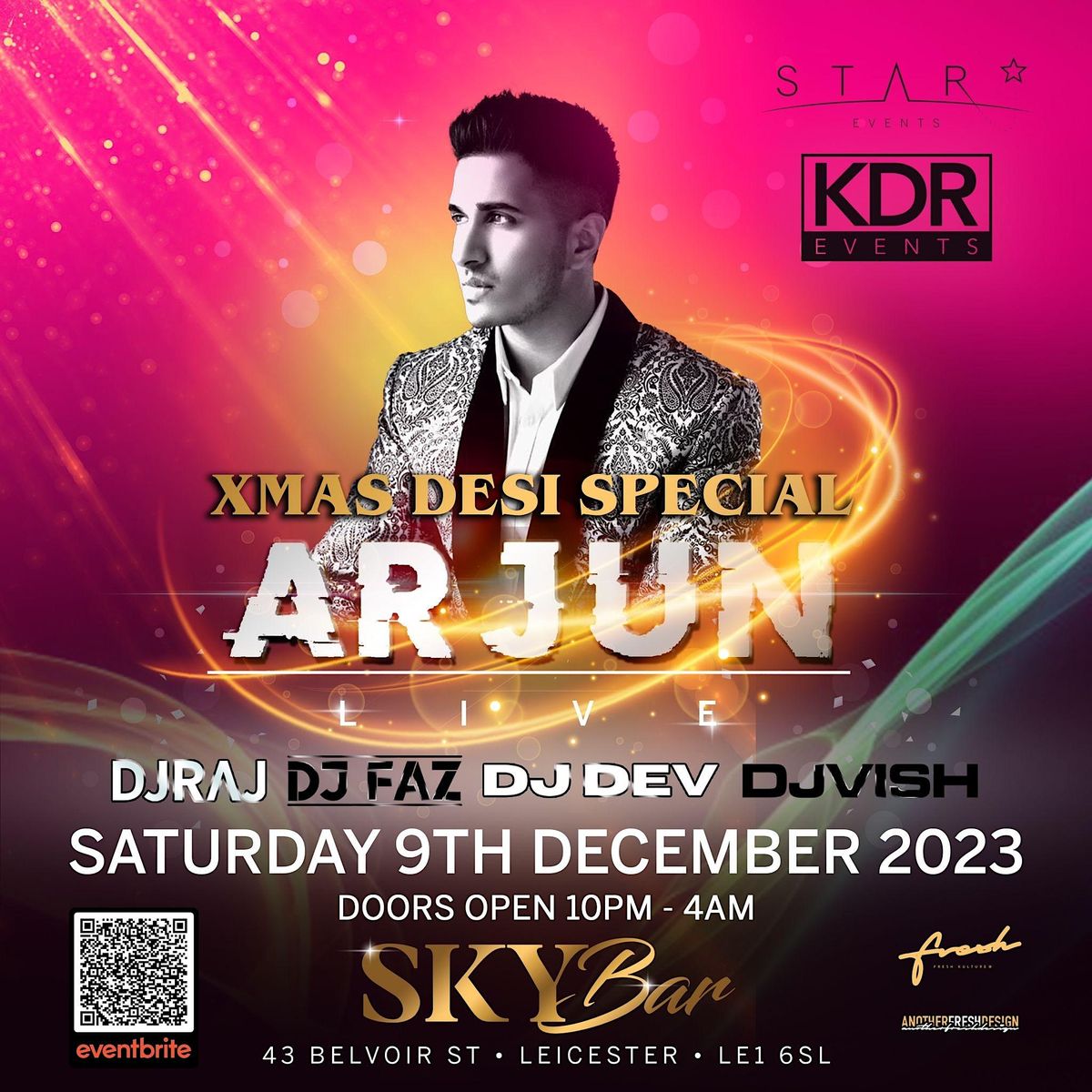 Harveys XMas Desi Special, Harvey's, Leicester, December 9 to December