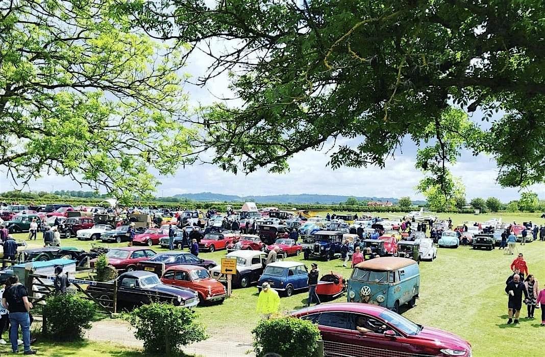 Bidford Classic Car Show, Stallholders Pitch, Bidford Gliding & Flying