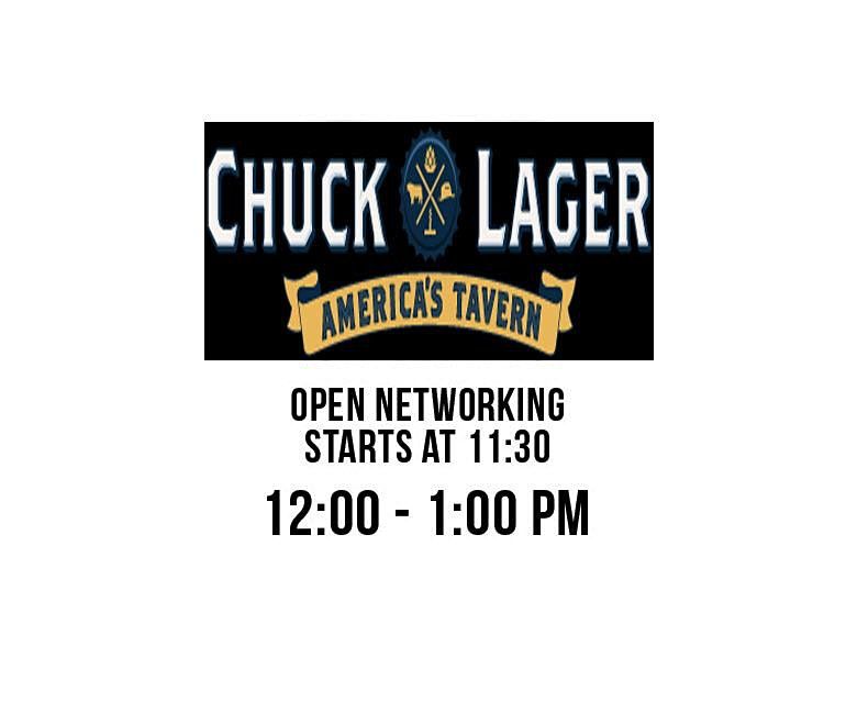 Wesley Chapel Professional Networking Lunch!, Chuck Lager America's