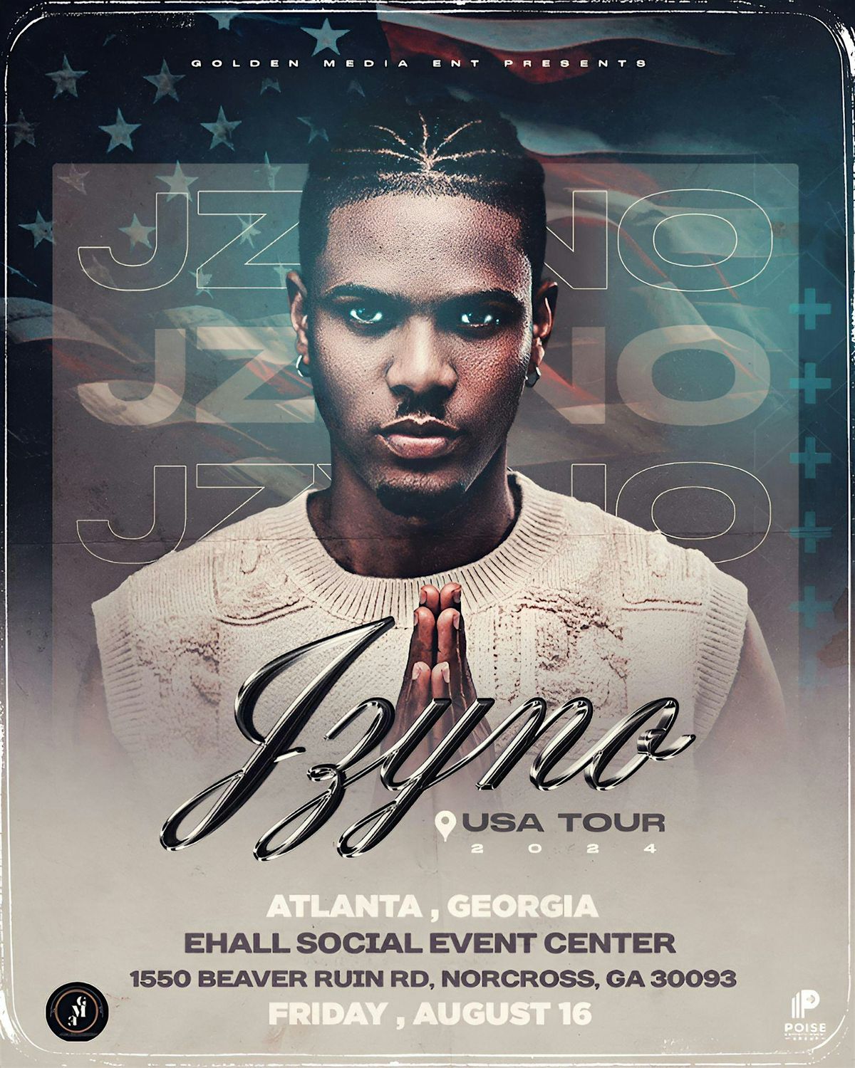 JZYNO LIVE IN ATLANTA, GEORGIA, Ehall Atlanta, Norcross, 16 August 2024