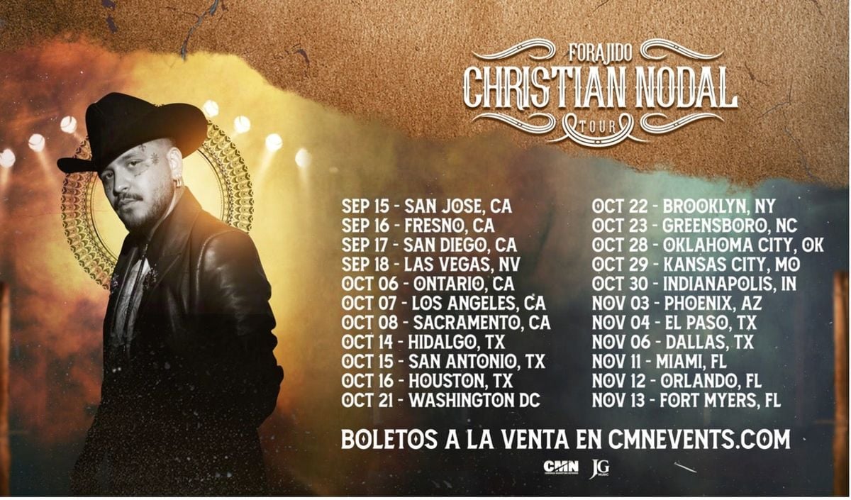 Christian Nodal San Jose Tickets, 9 November | Event in San Jose | AllEvents