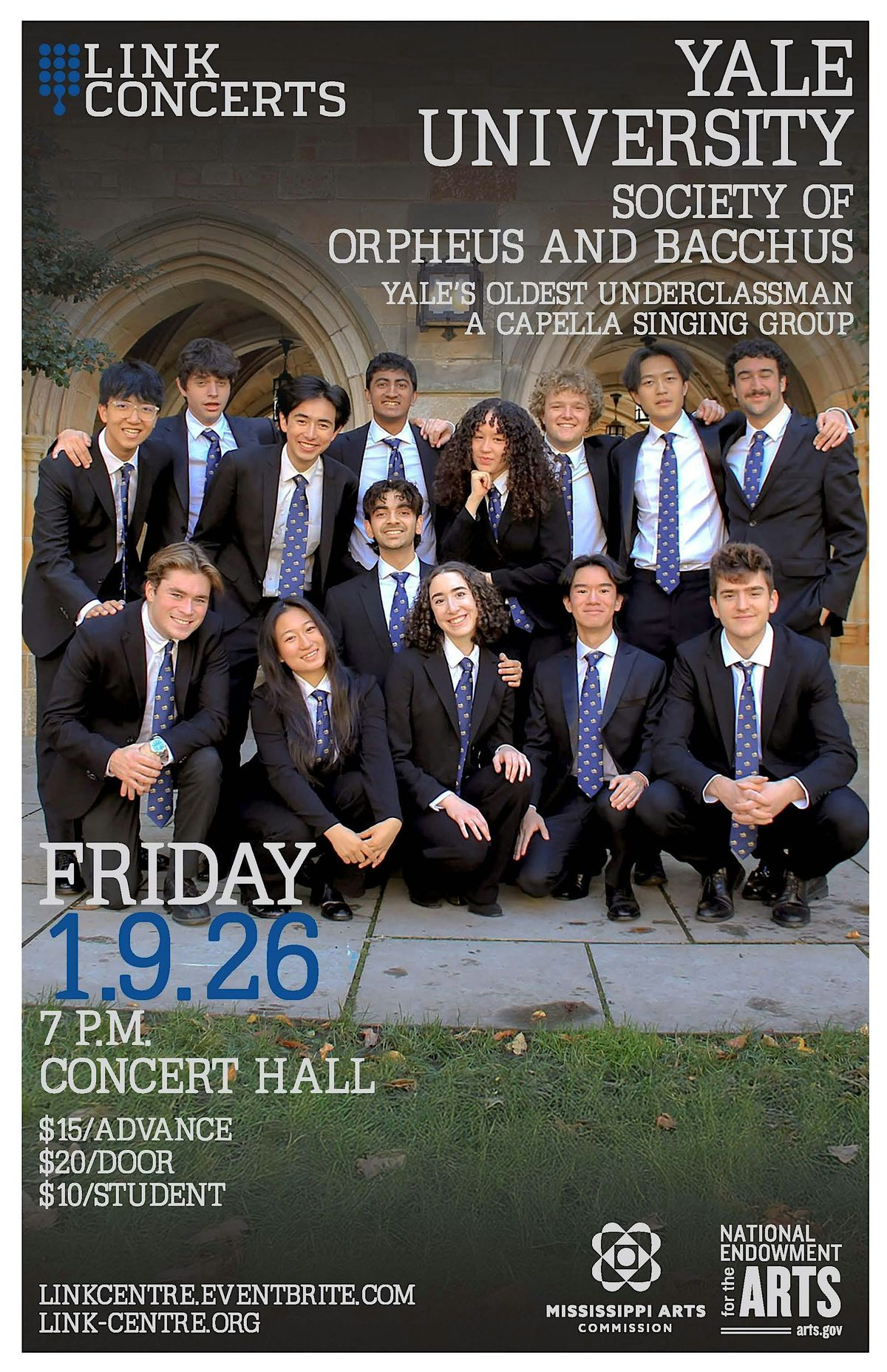 Link Concerts: Yale Universitys Society of Orpheus and Bacchus