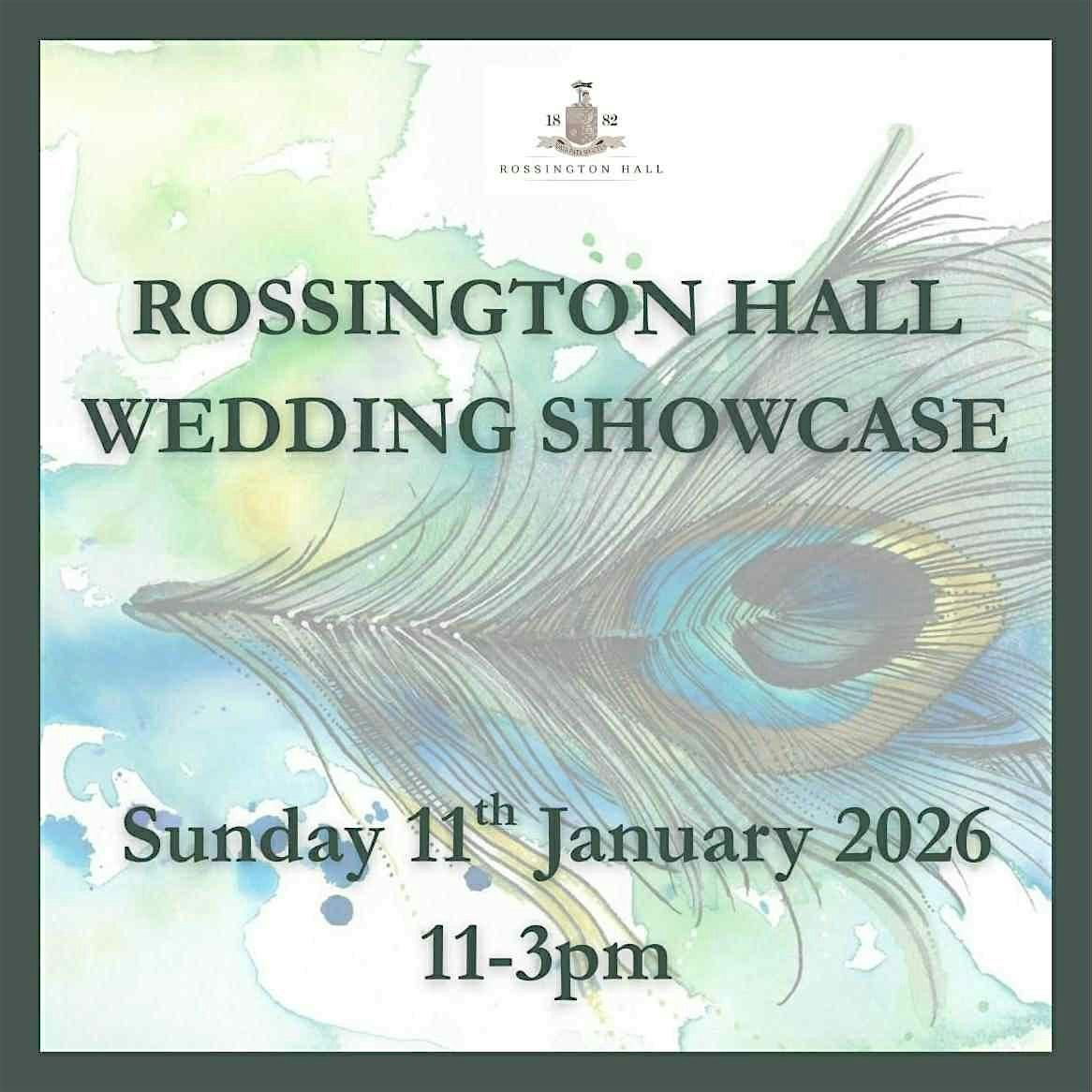 Rossington Hall Wedding Showcase, 11 January | Event in Rossington | AllEvents
