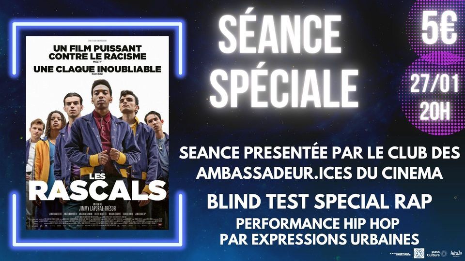 Séance spéciale : LES RASCALS, Etoile Cosmos, Chelles, 27 January 2023 ...
