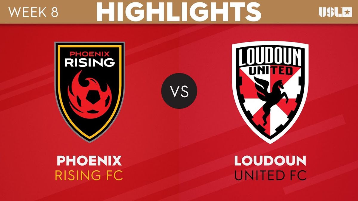 Loudoun United FC at Phoenix Rising FC, 20 September | Event in Phoenix | AllEvents