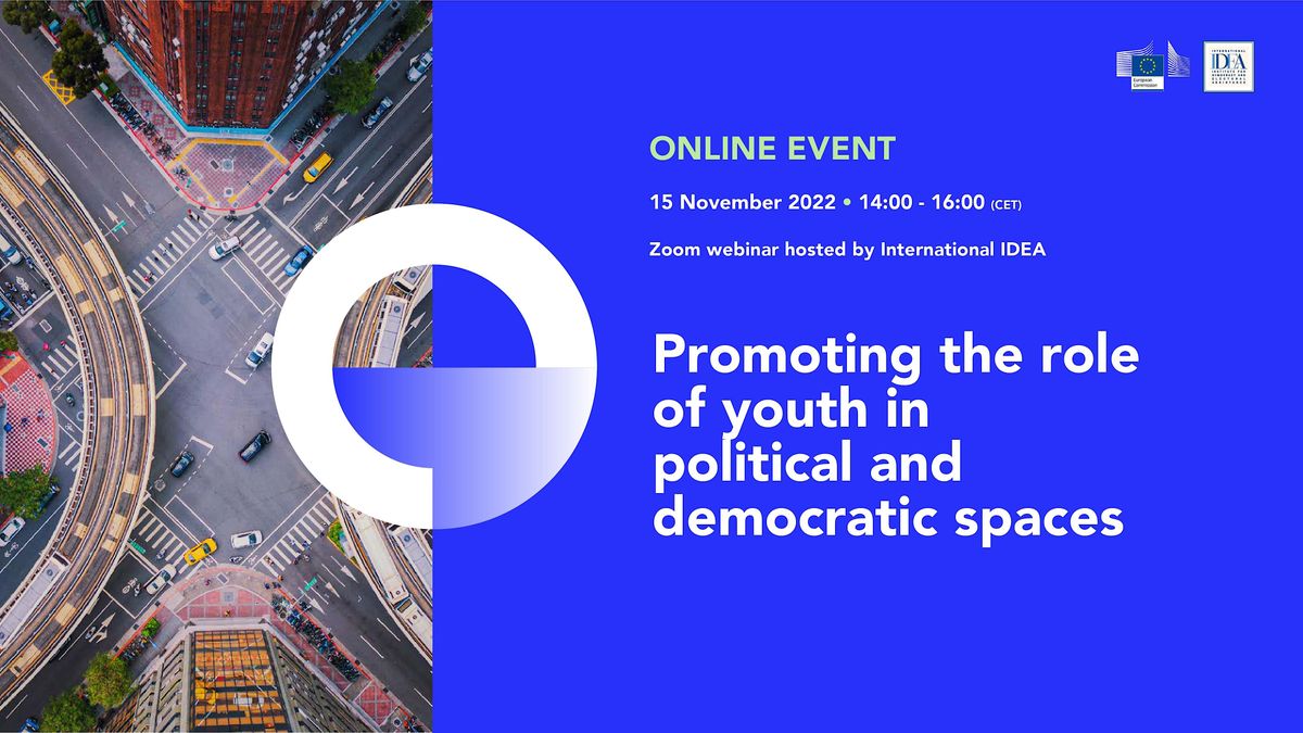 Promoting the role of youth in political and democratic spaces, November 15  2022 | Online Event | AllEvents.in