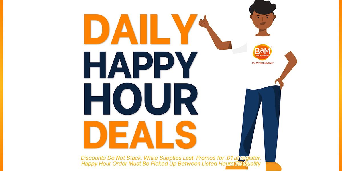 Daily Happy Hour Deals at BaM San Diego | Event in San Diego | AllEvents