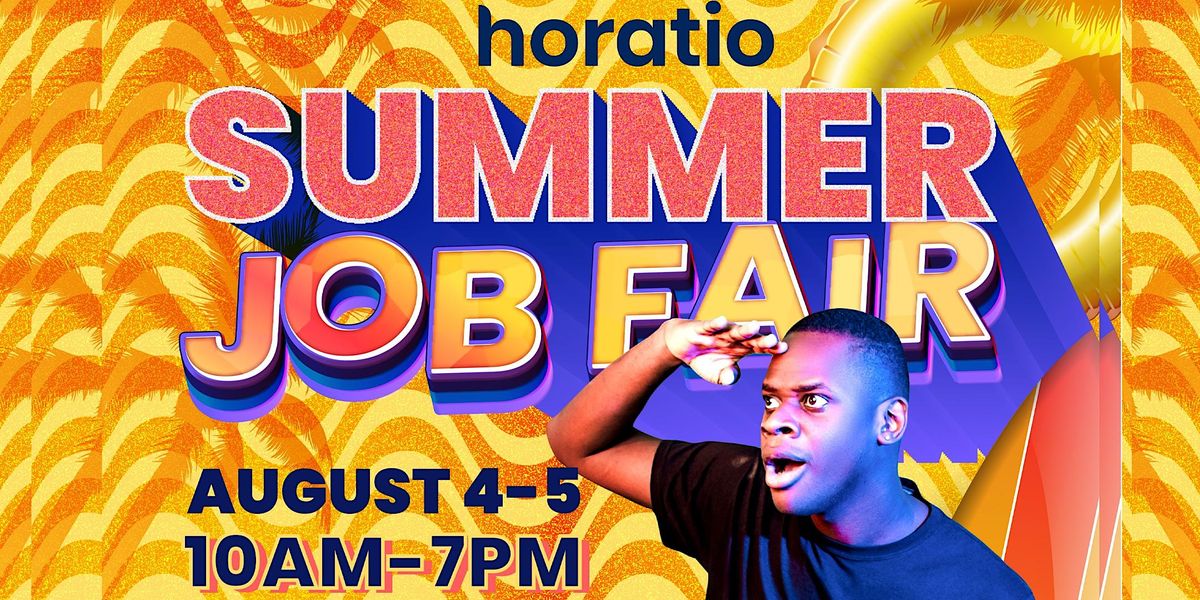 Summer Job Fair, Hire Horatio RD, Santo Domingo, 4 August 2023