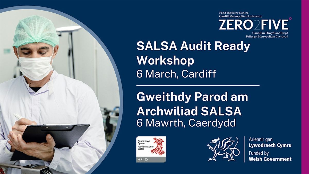 SALSA Audit Ready Cardiff Metropolitan University, 6 March