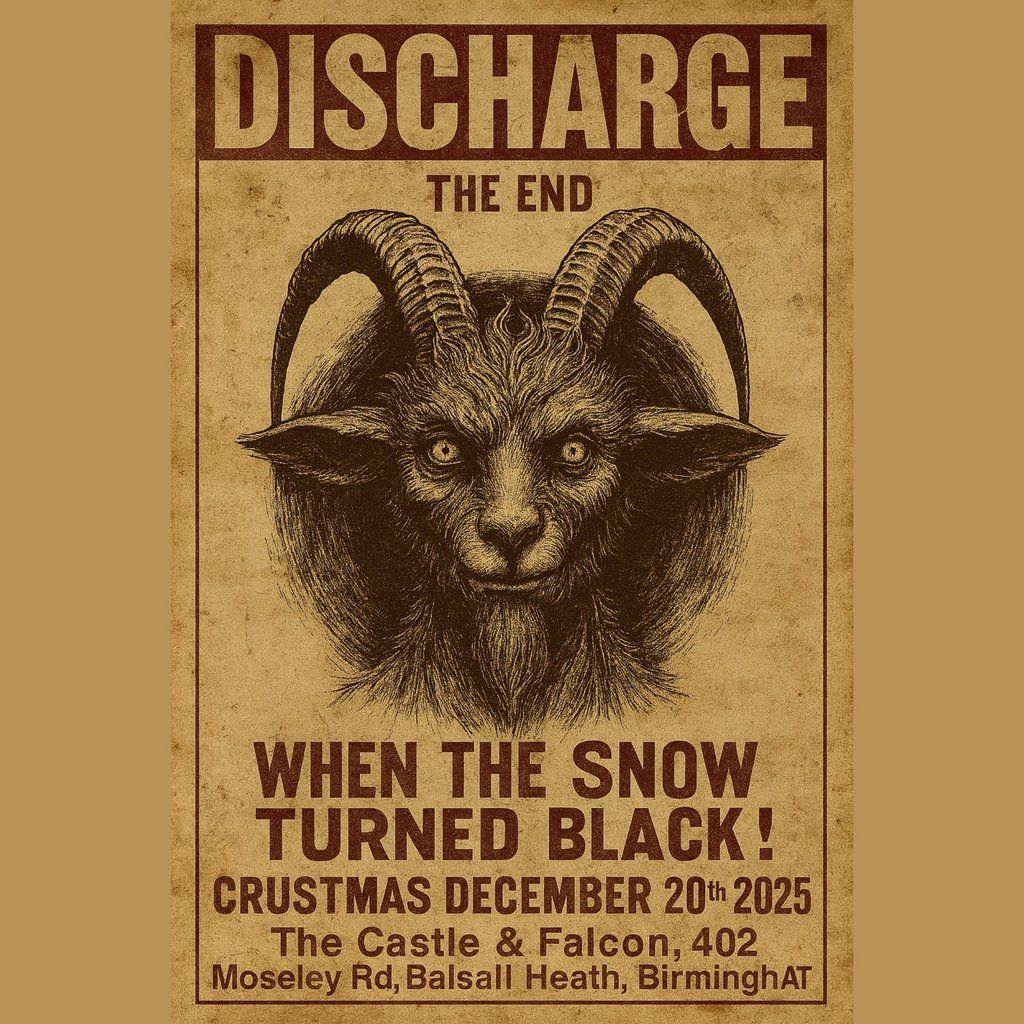 Discharge, 20 December | Event in Birmingham | AllEvents