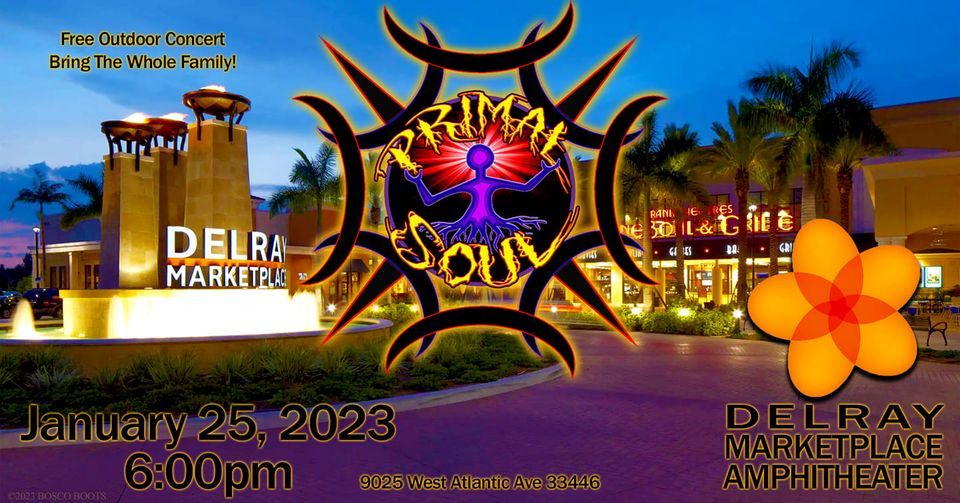 Primal Soul Debuts Delray Marketplace Amphitheater, Delray Marketplace