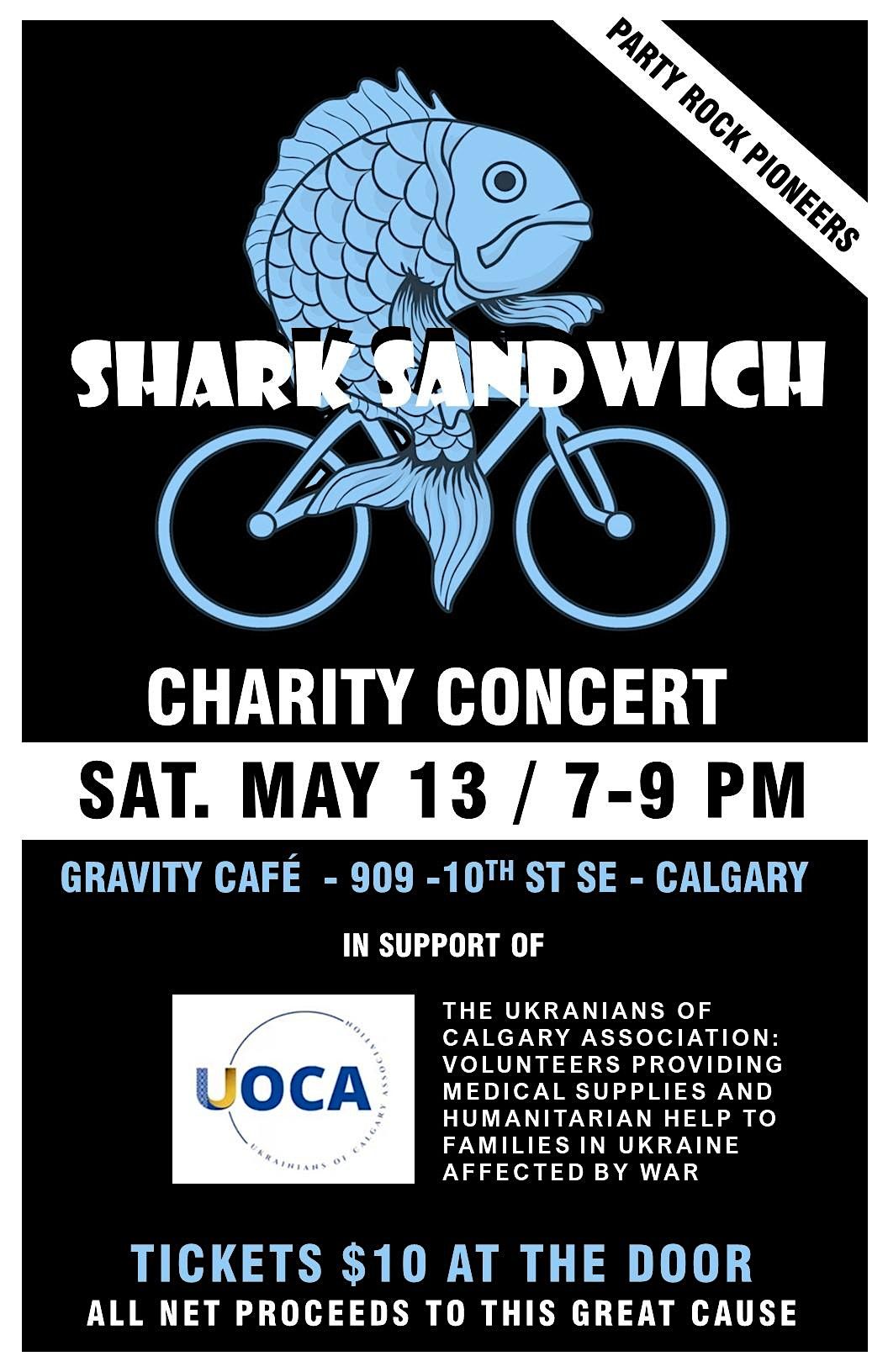 Shark Sandwich Benefit Concert for Stepping Stone & GW Women in Crisis
