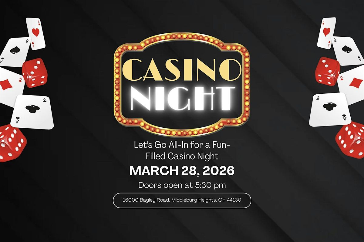 Casino Night, 28 March | Event in Middleburg Heights | AllEvents