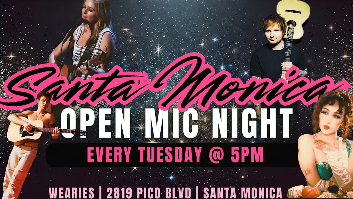 Santa Monica Open Mic Night | 21+, 2 December | Event in Santa Monica | AllEvents