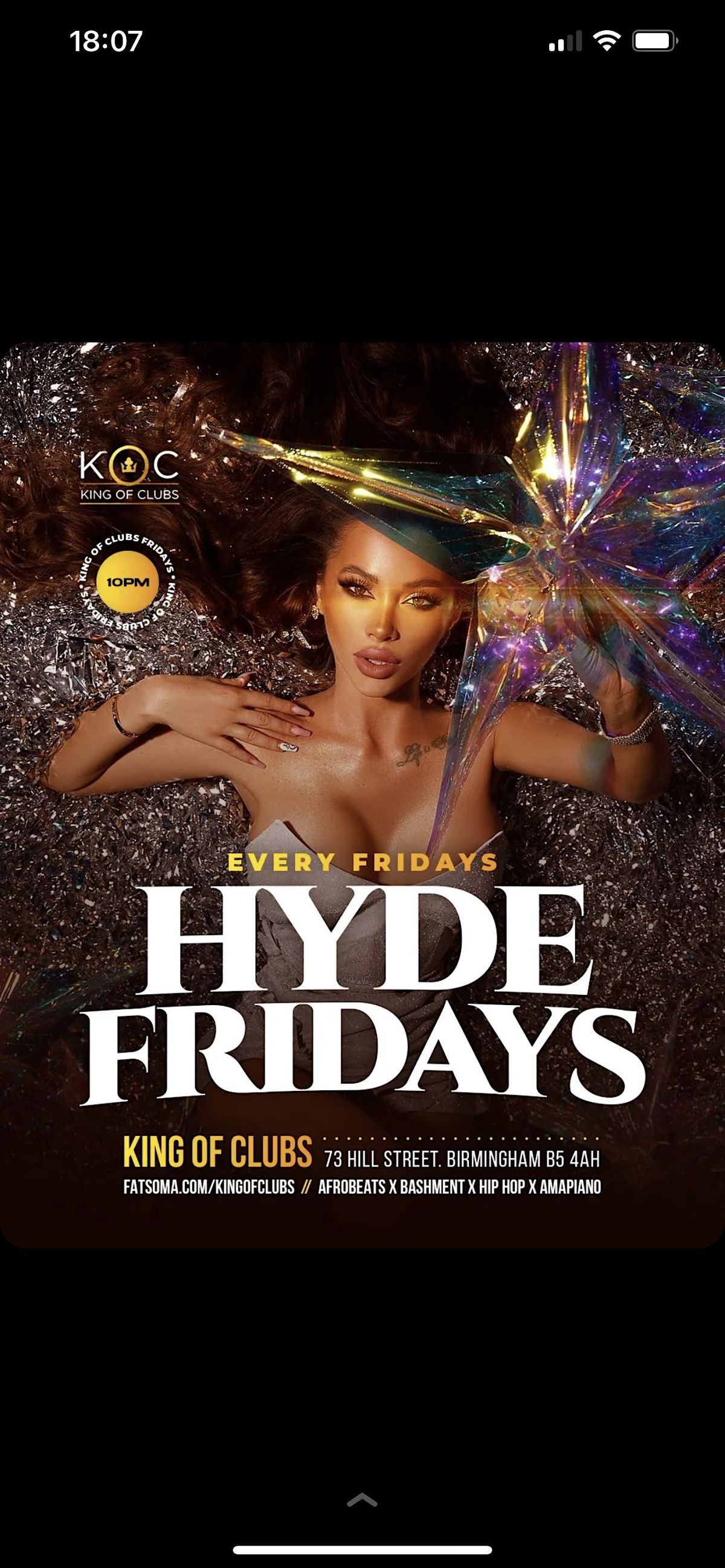 HYDE FRIDAYS At KING OF CLUBS King Of Clubs Birmingham 25 August To hyde-fridays-at-king-of-clubs-king-of-clubs-birmingham-25-august-to