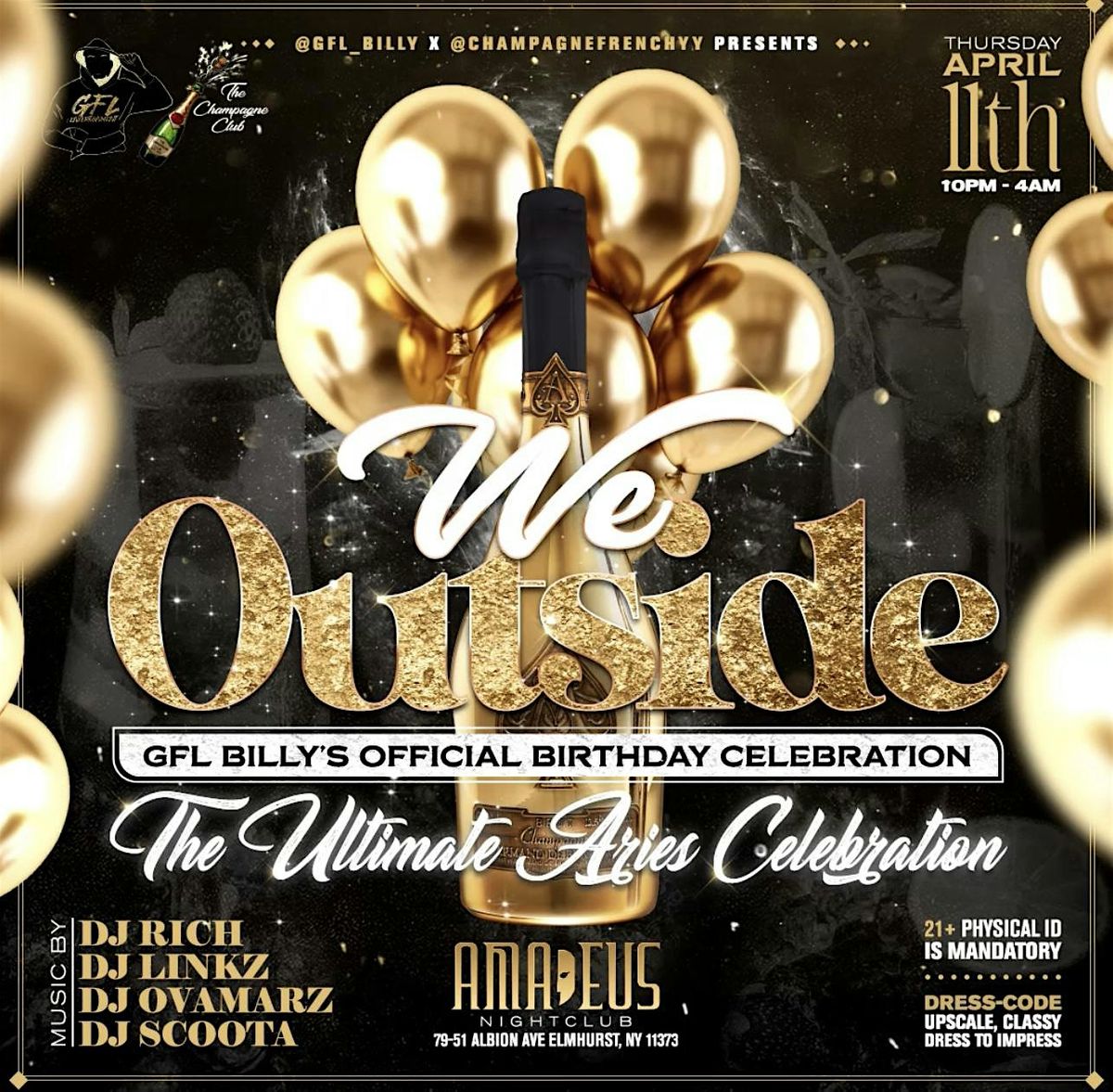 WE OUTSIDE: GFL BILLY'S OFFICIAL BDAY CELEBRATION, Amadeus Nightclub ...