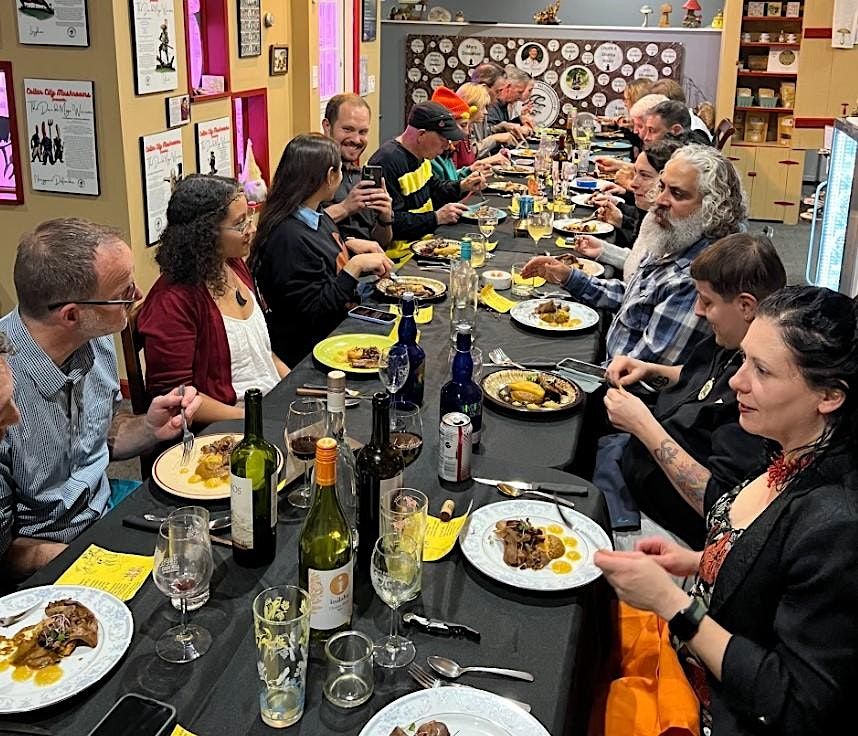 Premium vector Dinner on the farm with Chef Dave Chaiken, 333 2nd Ave, Troy, January