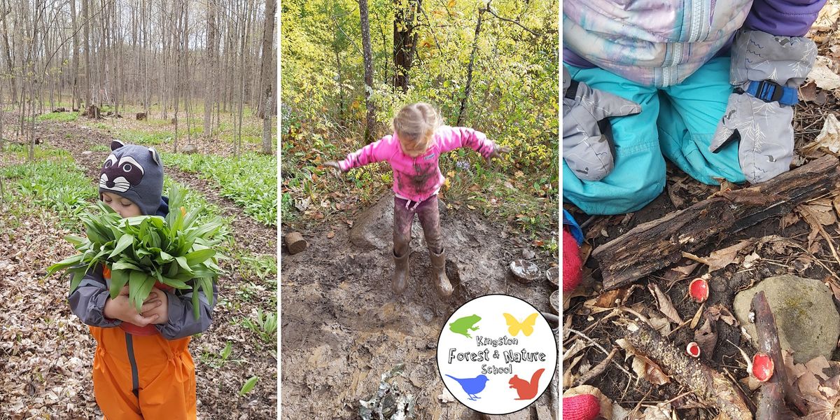 Spring Family Forest & Nature Play Dropins, Kingston Forest & Nature
