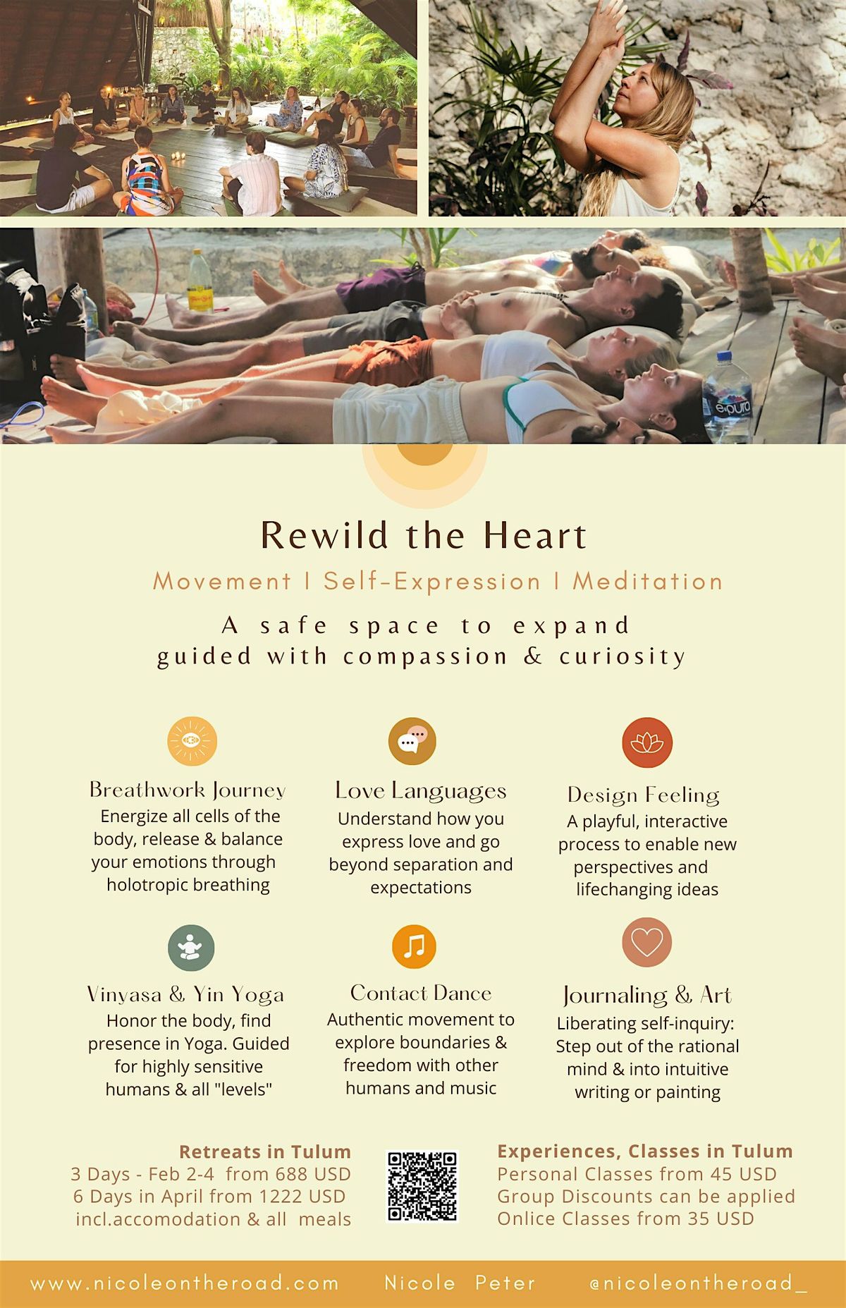 Breathwork  - Clarity  & High Consciousness near Jungle | Event in Tulum | AllEvents