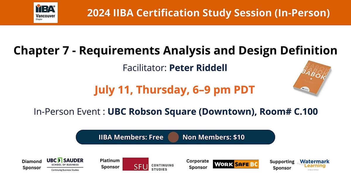 IIBA Certification Study Group Requirements Analysis And Design iiba-certification-study-group-requirements-analysis-and-design