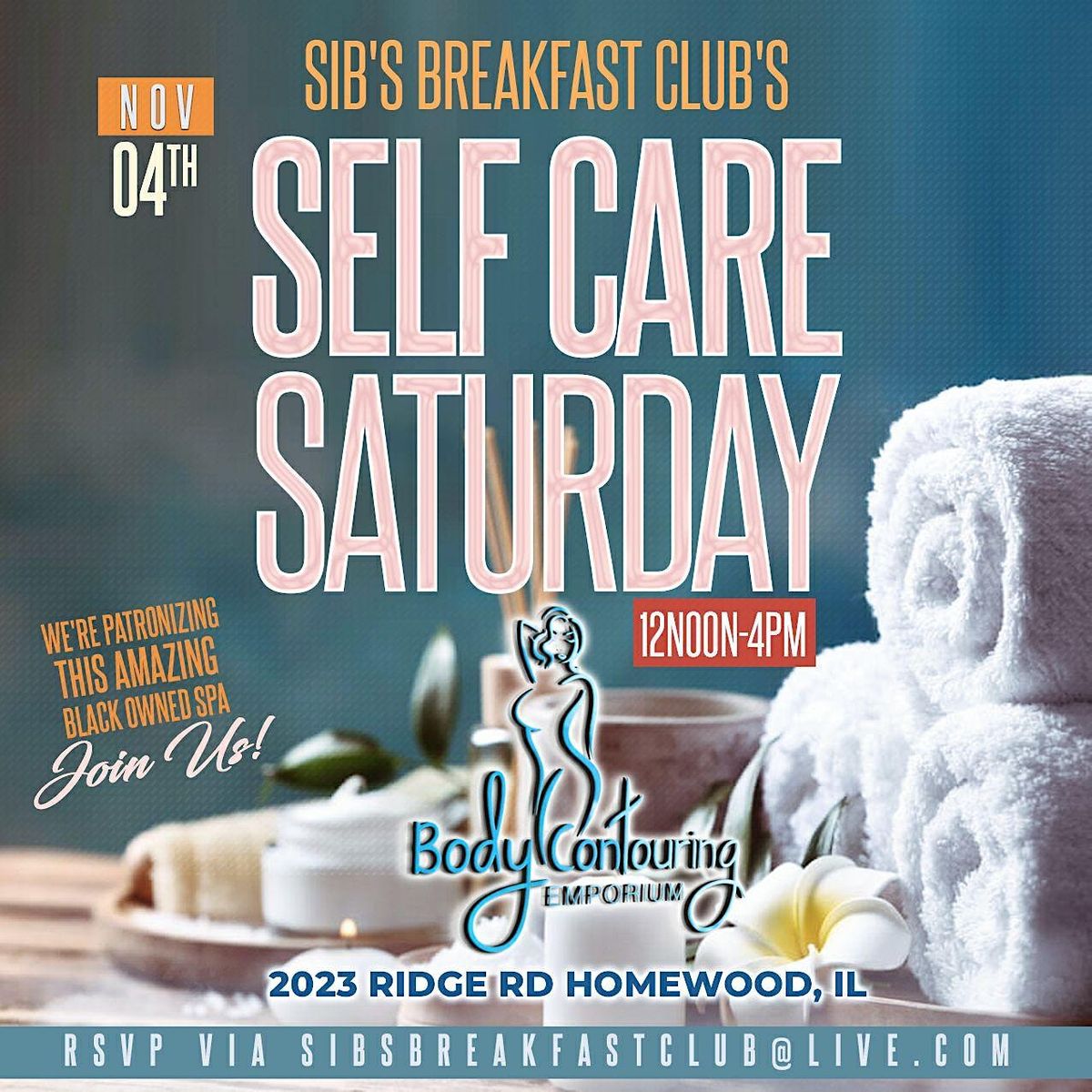 Self Care Saturday Body Contouring Emporium, Body Contouring Emporium