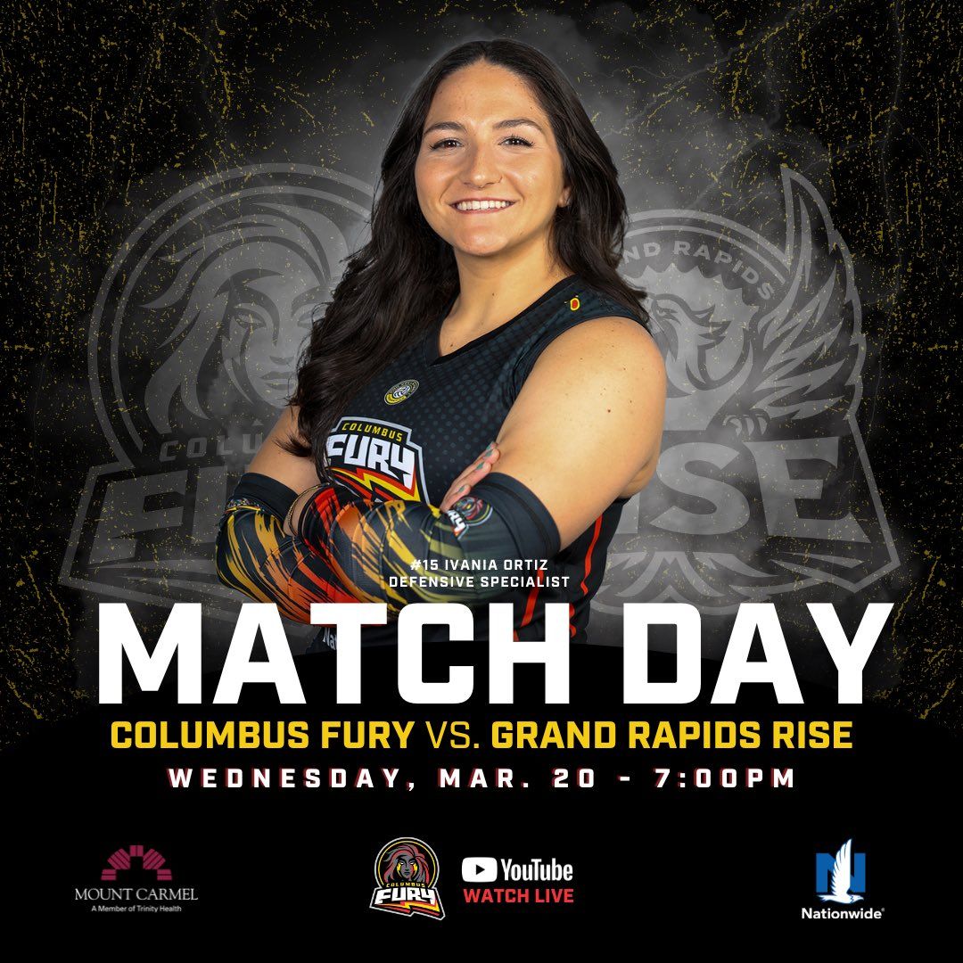 Columbus Fury at Grand Rapids Rise at Van Andel Arena, 14 January | Event in Grand Rapids | AllEvents