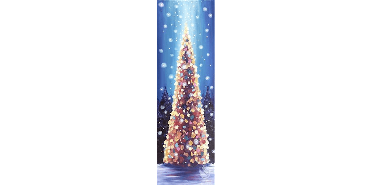 Sparkling Christmas Lights - Paint and Sip in New Braunfels | Classpop!™ | Event in New Braunfels | AllEvents