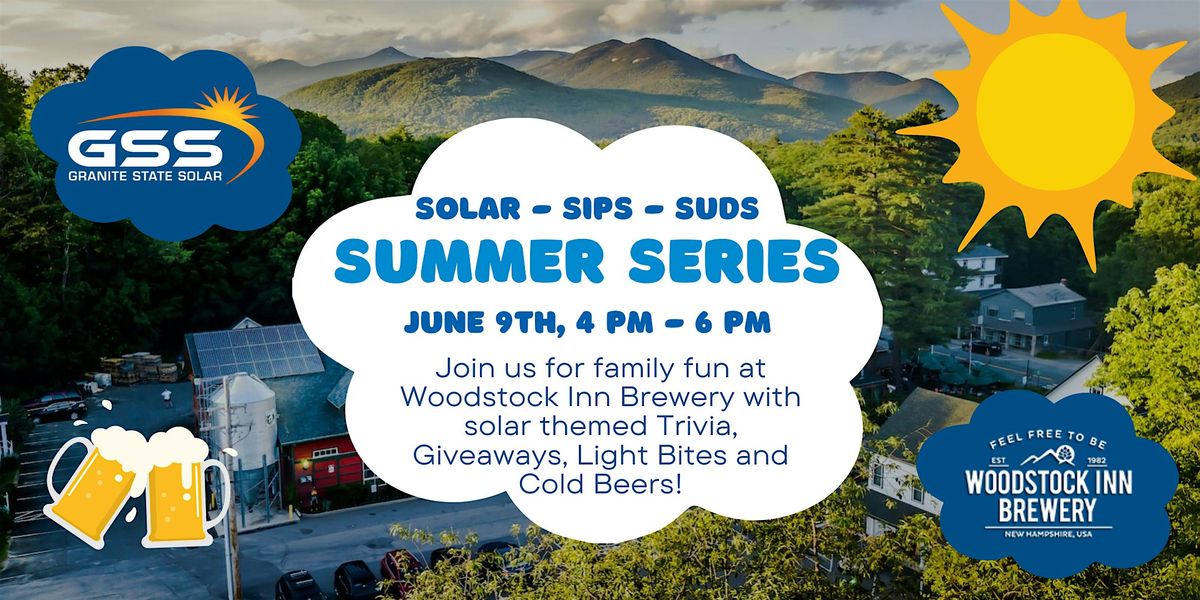 Solar Sips and Suds, Woodstock Inn Brewery, 9 June 2024 AllEvents