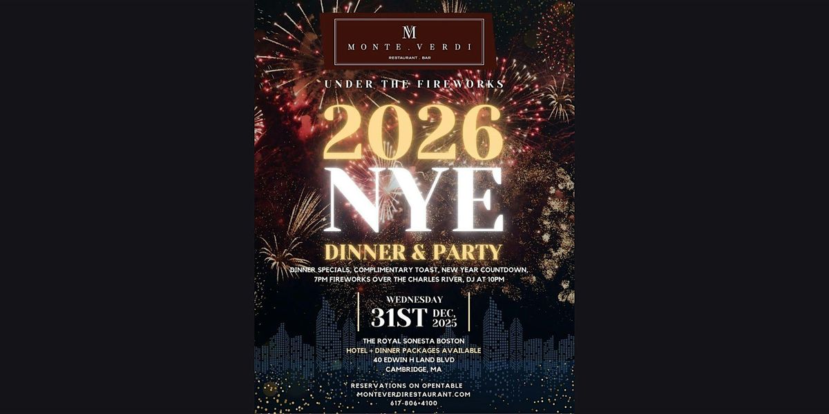 Monteverdi NYE 2026 Party Bos, 31 December | Event in Cambridge | AllEvents