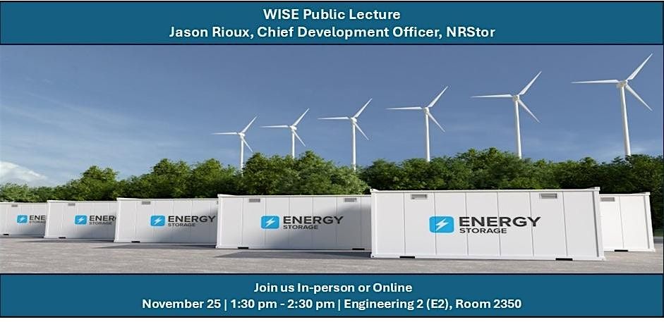 WISE Public Lecture, 25 November | Event in Waterloo | AllEvents