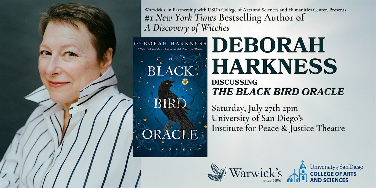 Deborah Harkness discussing BLACK BIRD ORACLE, Joan B. Kroc Institute(01)