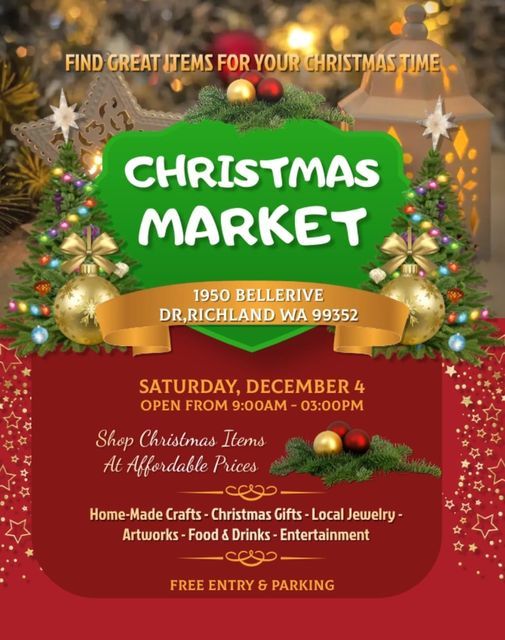 Christmas Bazzars 2022 In Tri Cities Wa Vintage Holiday Craft Show, 1950 Bellerive Dr, Richland, Wa 99352-8823,  United States, December 4 2021 | Allevents.in
