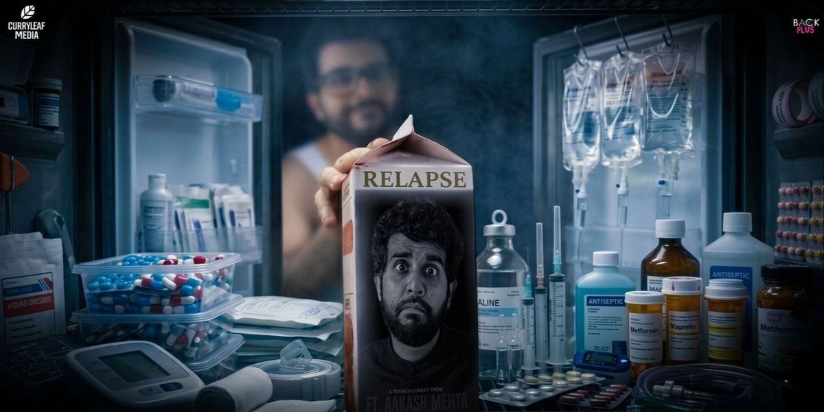 Aakash Mehta's Relapse a stand-up comedy show