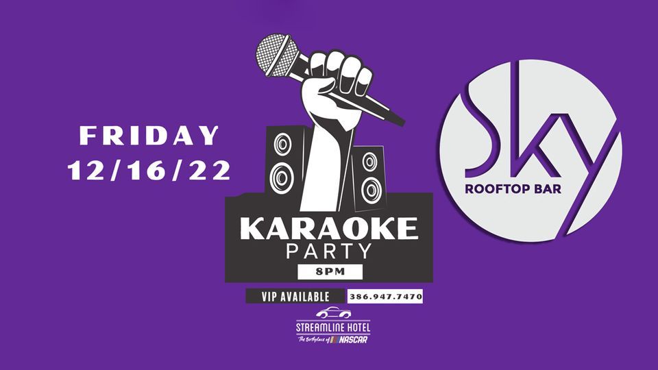 Rooftop Karaoke Party , Sky Rooftop Bar, Daytona Beach, December 16