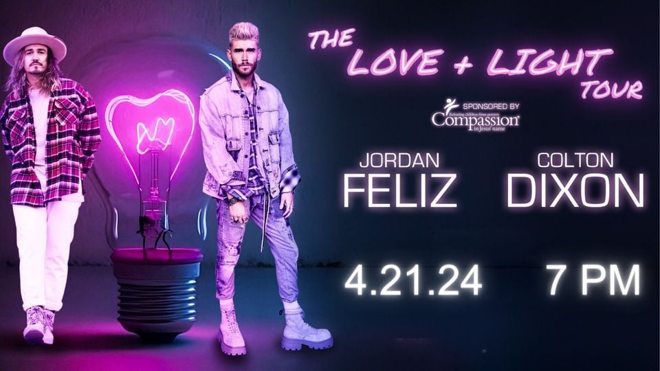 Love & Light Tour (Colton Dixon & Jordan Feliz), Calvary Evangelical