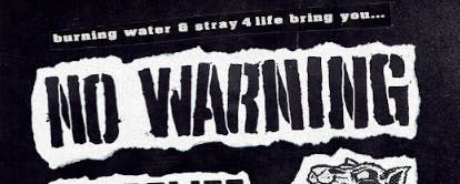 NO WARNING + NO RELIEF + MINDLESS + INFINITE WISDOM + LOST CAUSE , 2 July | Event in Brighton | AllEvents