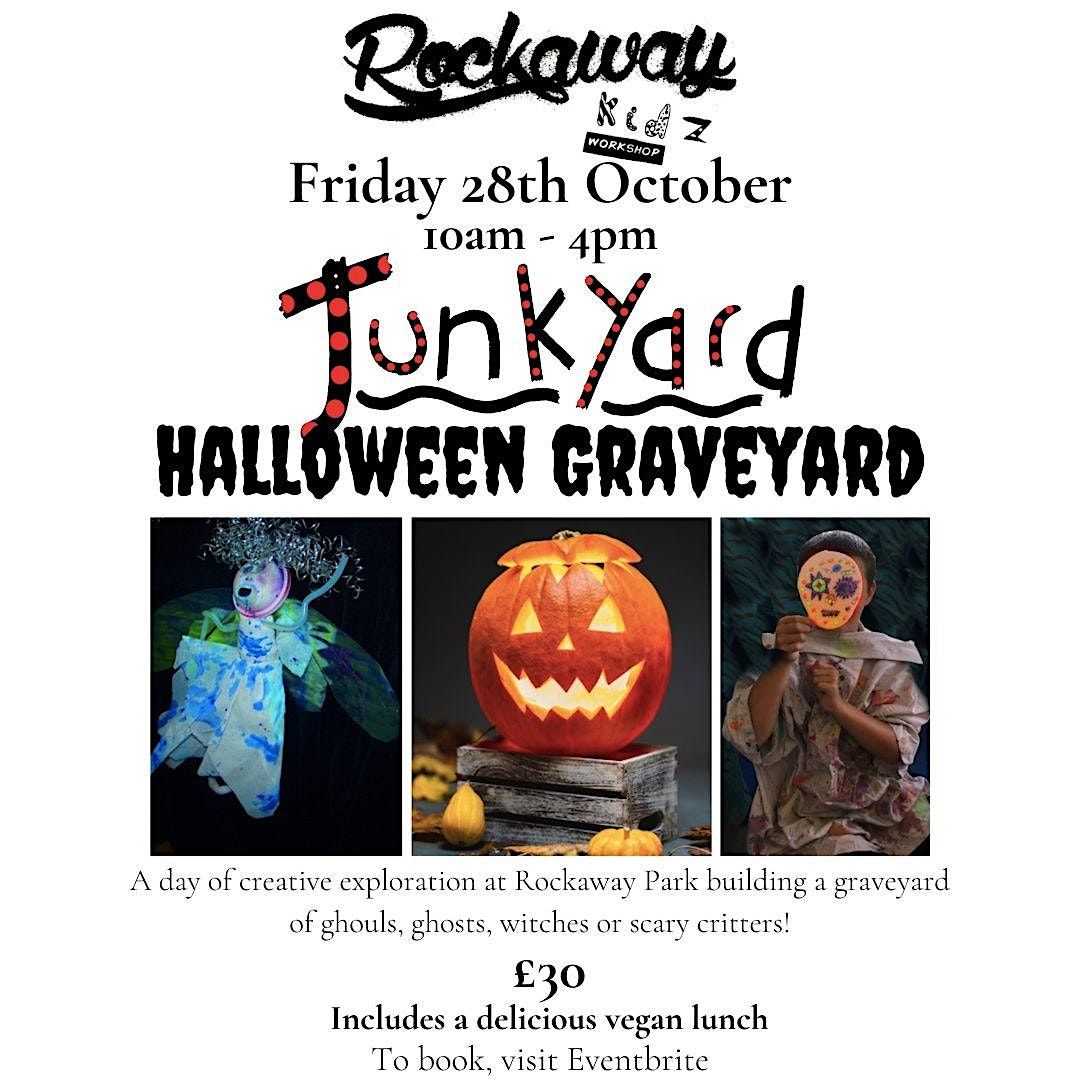Junkyard Halloween Graveyard Rockaway Park, Temple Cloud