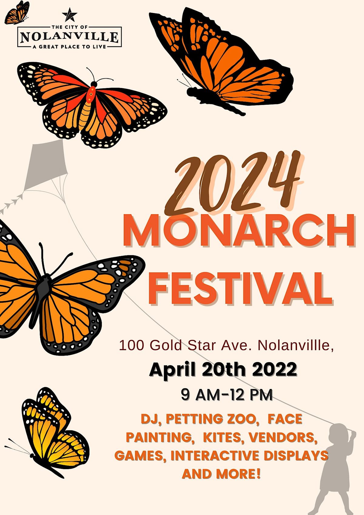 2024 Monarch Festival (general admission is free, tickets are for