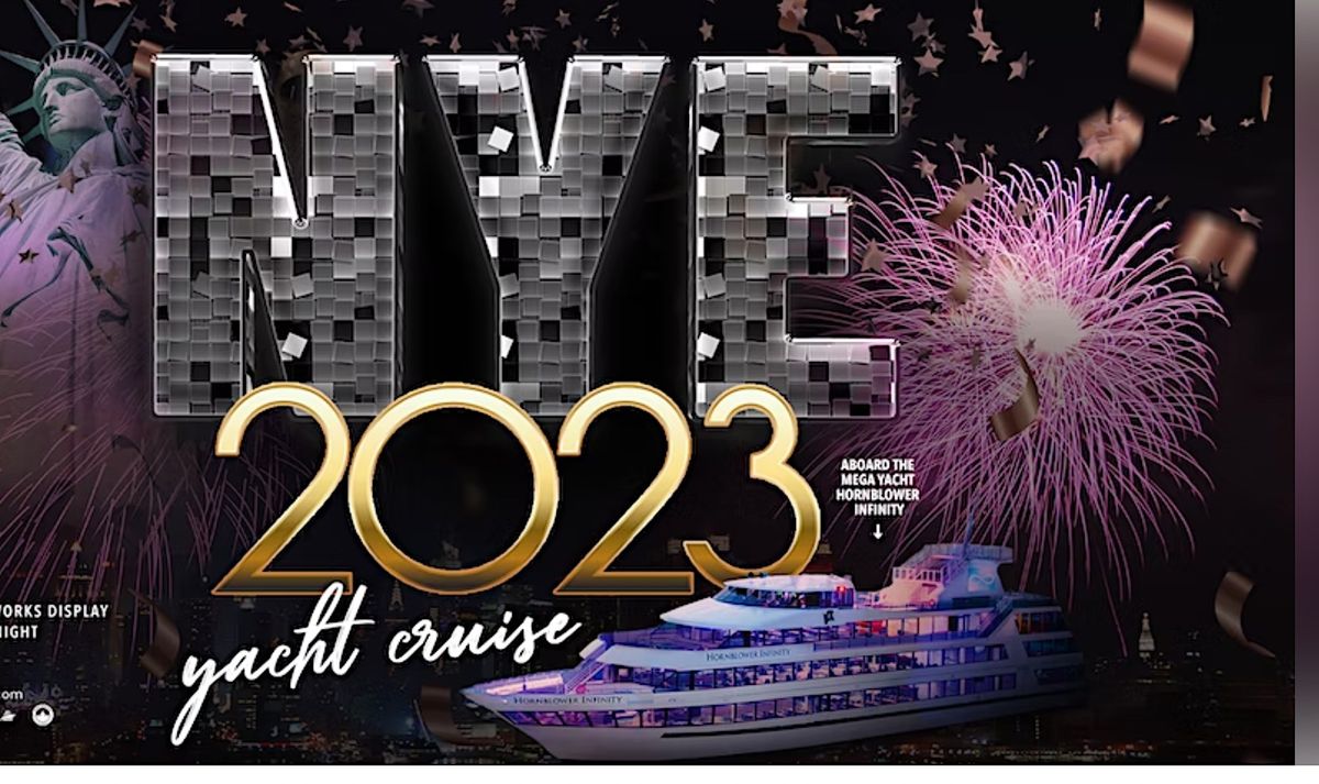 July 4th fireworks aboard a private yacht charter of new york city NEW YEARS EVE 2023 YACHT PARTY CRUISE |SKYLINE & FIREWORKS VIEWING | Pier 40 at Hudson River