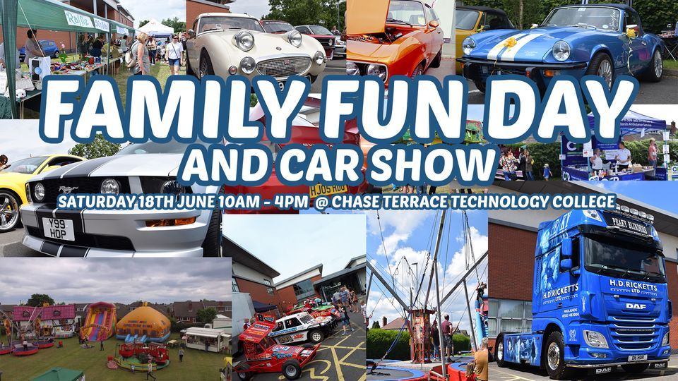 Family Fun Day and Car Show at Chase Terrace Academy, Chase Terrace