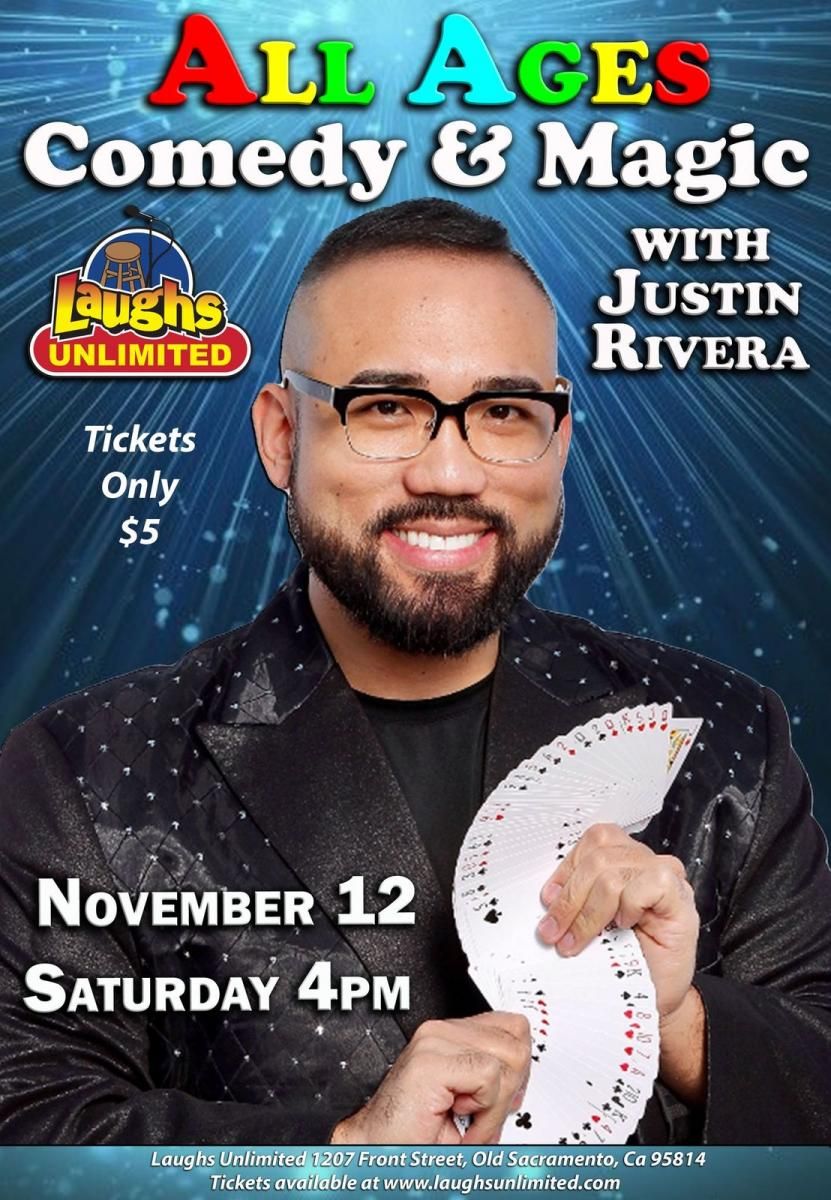 Justin Rivera at Delirious Comedy Club, 5 June | Event in Las Vegas | AllEvents
