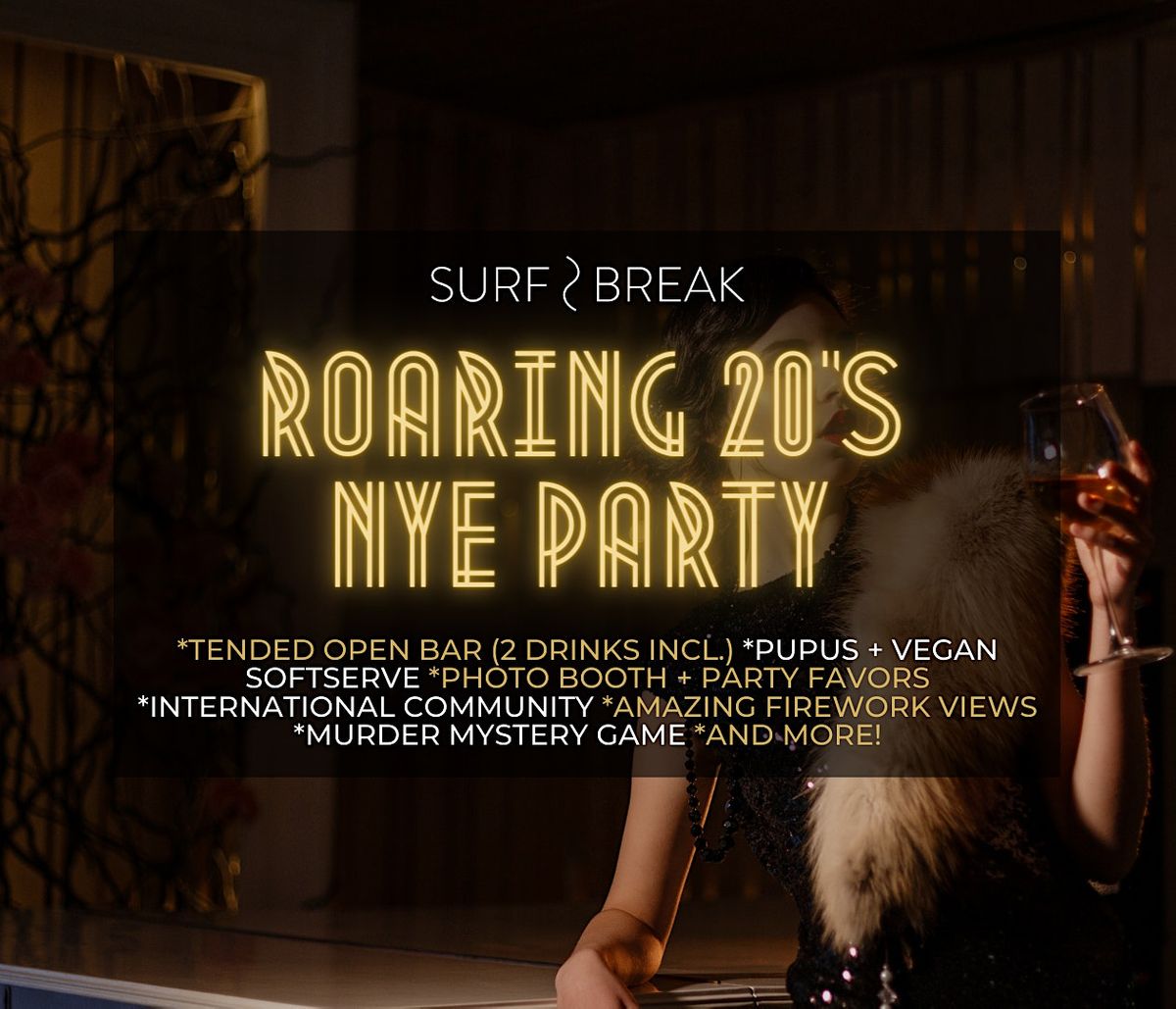 Roaring 20s NYE Party, Surfbreak HNL, Honolulu, December 31 to January