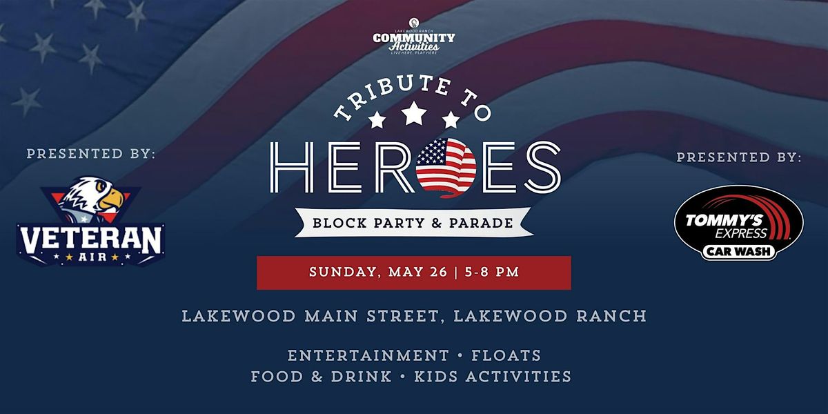 Sponsors+ Vendors - 2024 LWR Tribute to Heroes Parade, 8130 Lakewood