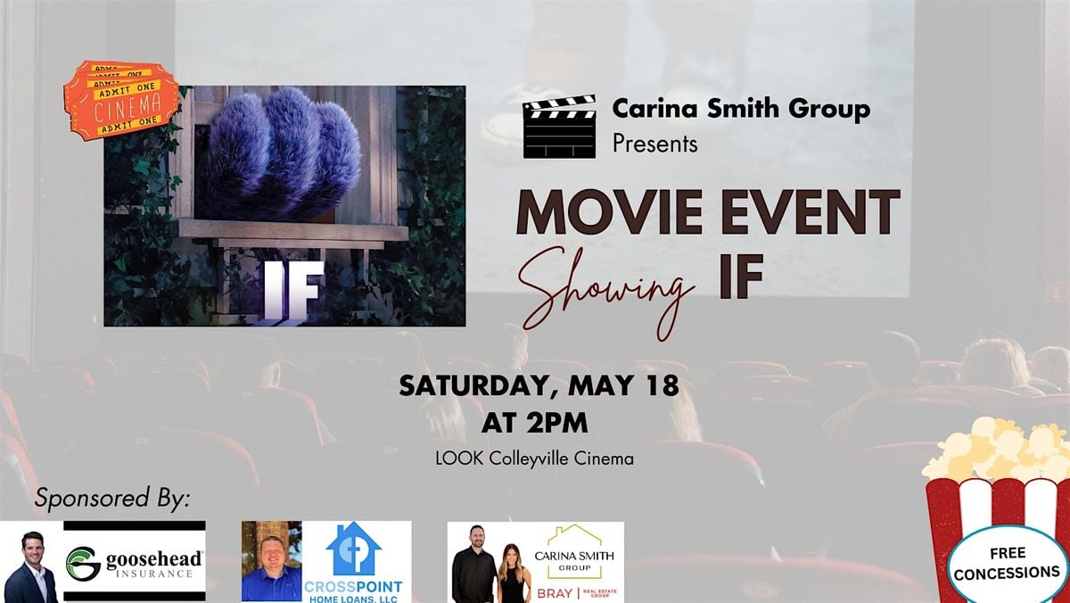 Movie Event, LOOK DineIn Cinemas Colleyville, 18 May 2024 AllEvents.in