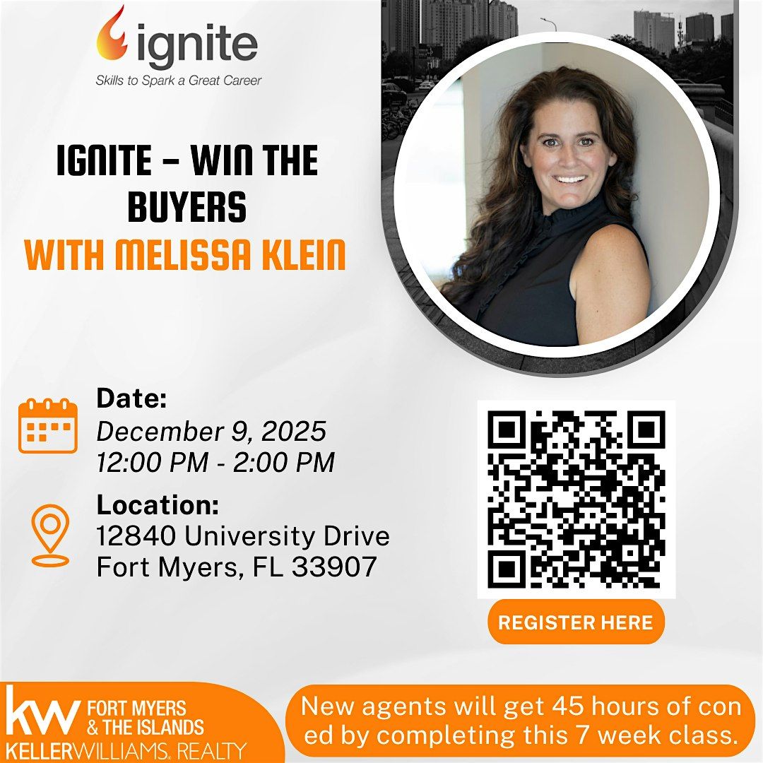 Ignite - Win the Buyers with Melissa Klein | Event in Fort Myers | AllEvents