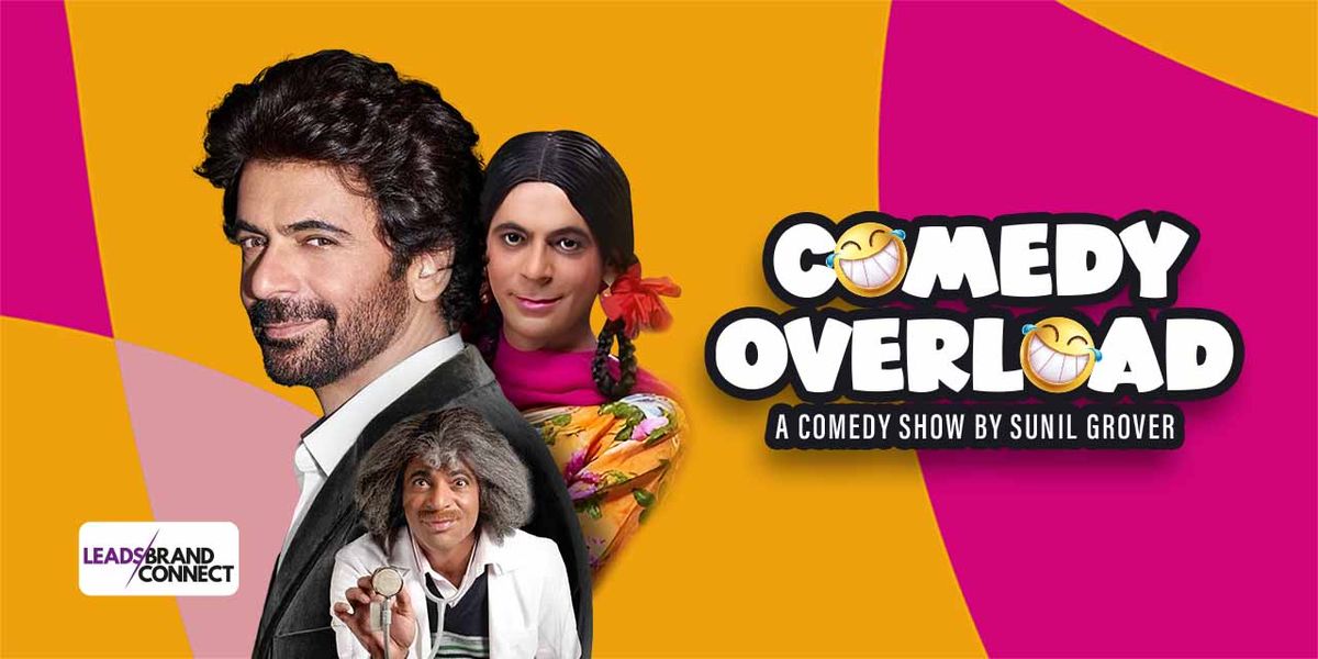 Comedy Overload - A Comedy Show By Sunil Grover, 6 September | Event in New Delhi | AllEvents