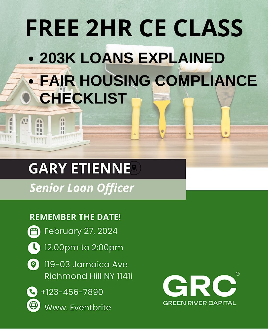 FREE 2HR REAL ESTATE CE 203K Loans & Fair Housing Compliance