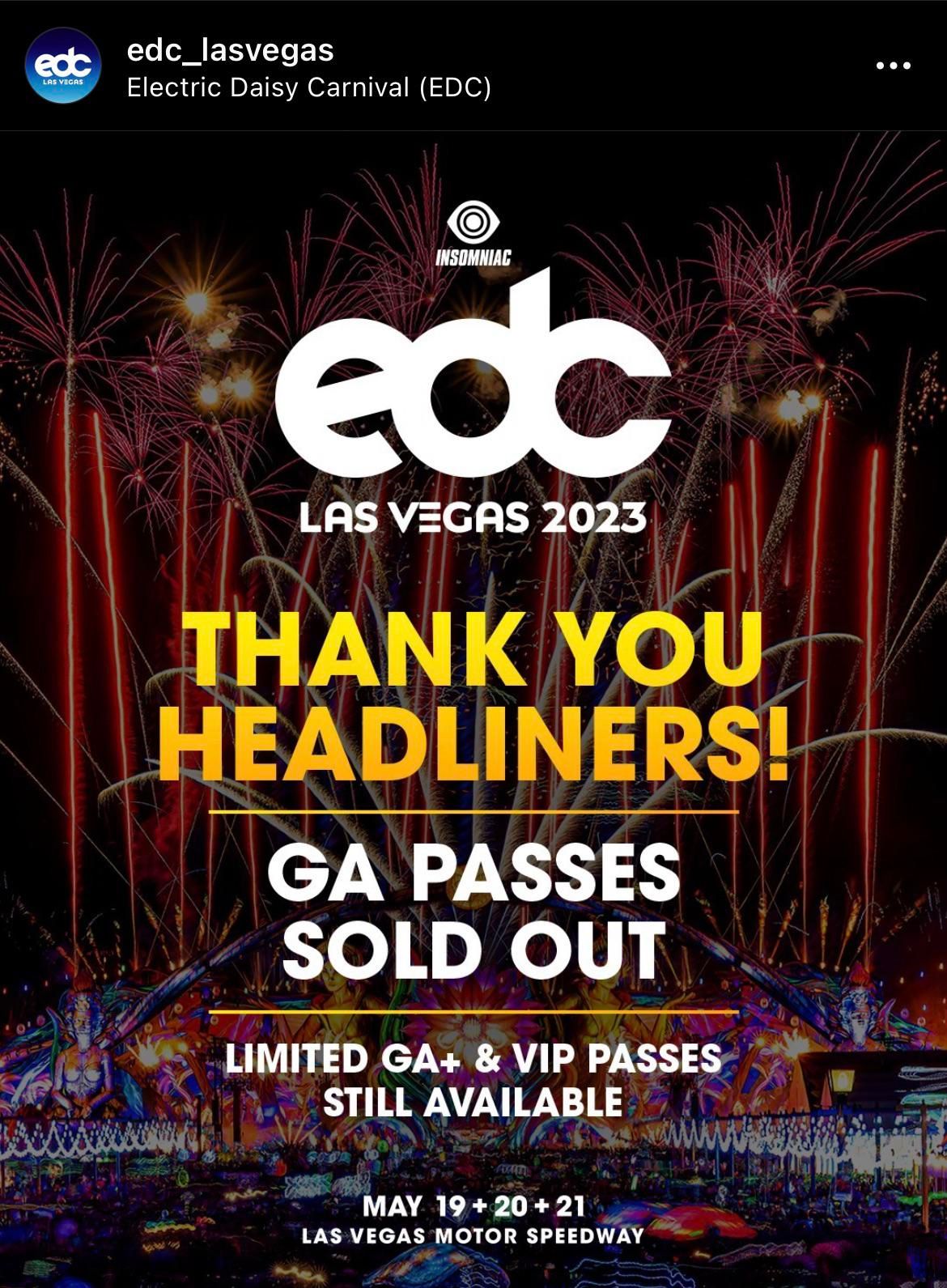 Electric Daisy Carnival - EDC Las Vegas - 3 Day Pass | Event in Las Vegas | AllEvents